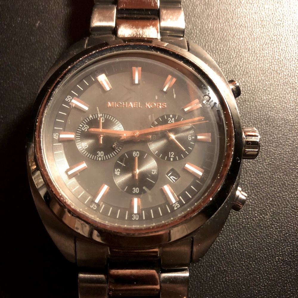 Michael Kors 45MM Stainless Steel Watch